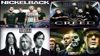 Nickelback vs Creed vs Nirvana vs Limp Bizkit Greatest Hits Full Album