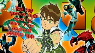 Top Ben 10 ppssp games  High quality for android and iOS free download screenshot 4