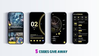 💥💥💥[Give Away Codes][KLWP][Android] Package of 3 Themes for KLWP screenshot 5
