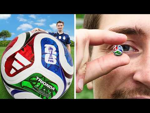 Every GOAL makes the WORLD CUP ball SMALLER