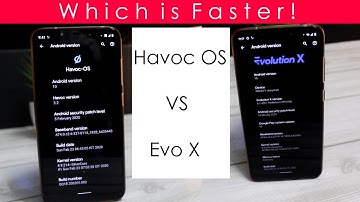Havoc OS 3.2 VS Evolution X 4.1  - The Ultimate Speed Test | Android 10 | Which One is Faster ?