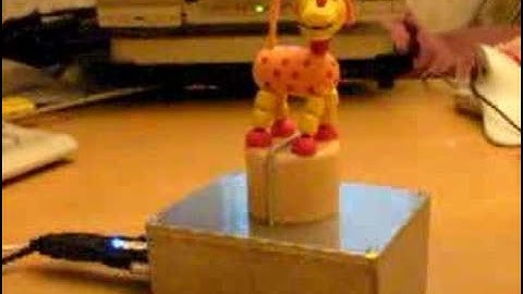 An Availabot-like computer-controlled push puppet for Linux