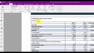Nuance Power PDF 2 - Convert PDF to Excel