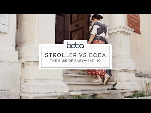 Boba VS Stroller - The Ease of Babywearing