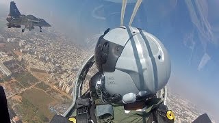 Formation Landing from the Cockpit - LCA Tejas