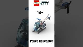 LEGO City Police Helicopter Speed Build