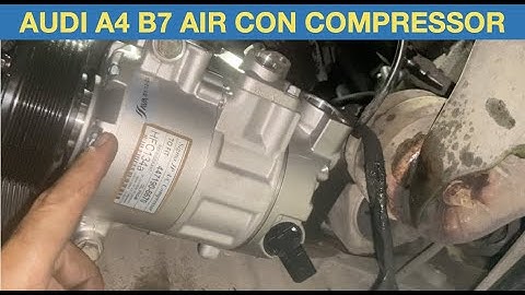 Audi A4 AC Compressor replacement