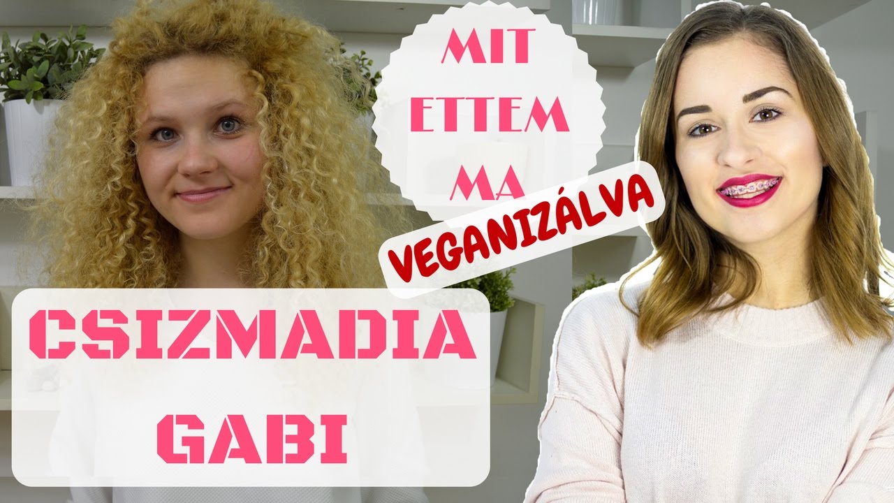 CSIZMADIA GABI Mit ettem ma VEGANIZÁLVA