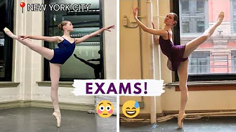 NYC Ballet Students Exam Day | Behind the Scenes!😲🩰