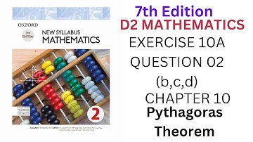 Exercise 10A Q2 part b,c,d|Oxford New Syllabus Math||7th Edition Book 2||D2 Solution|d2 chapter 10