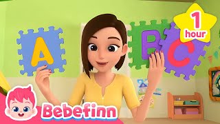 Now You Know Your ABC! Learn Alphabets with Bebefinn | Song Compilation