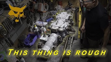 Bobcat Rexroth Hydrostatic pump removal