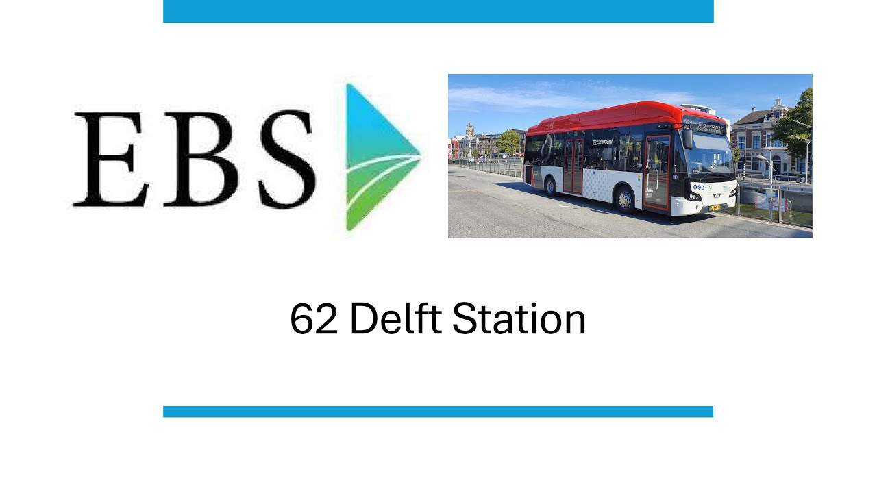 EBS buslijn 62 Delfgauw Ruyven - Delft Station | 2025