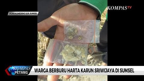 Perburuan Harta Karun Sriwijaya Usai Karhutla