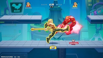 MultiVersus Aquaman First Ranked match gameplay