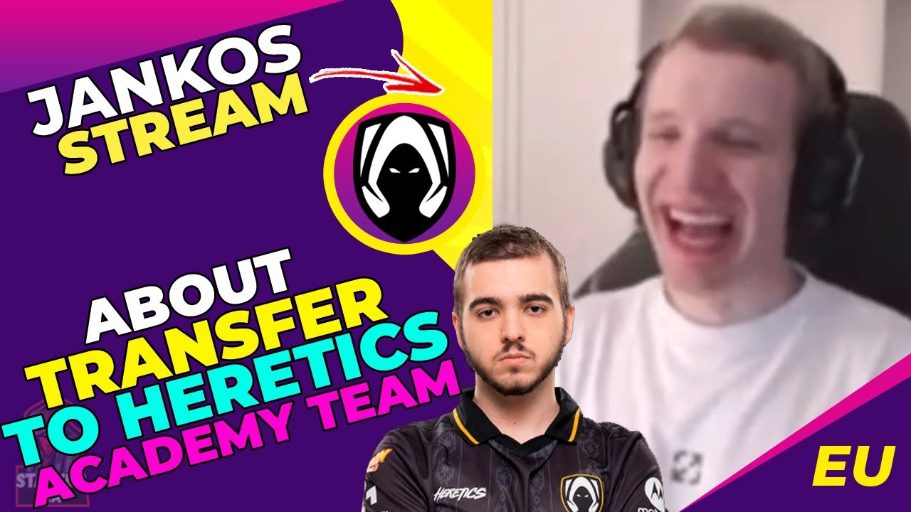 Jankos About His TRANSFER to Heretics Academy Team ft. FLAKKED 👀