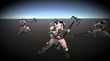 Dexsoft Games: Barbarian Predator 3D model (Unity Engine)