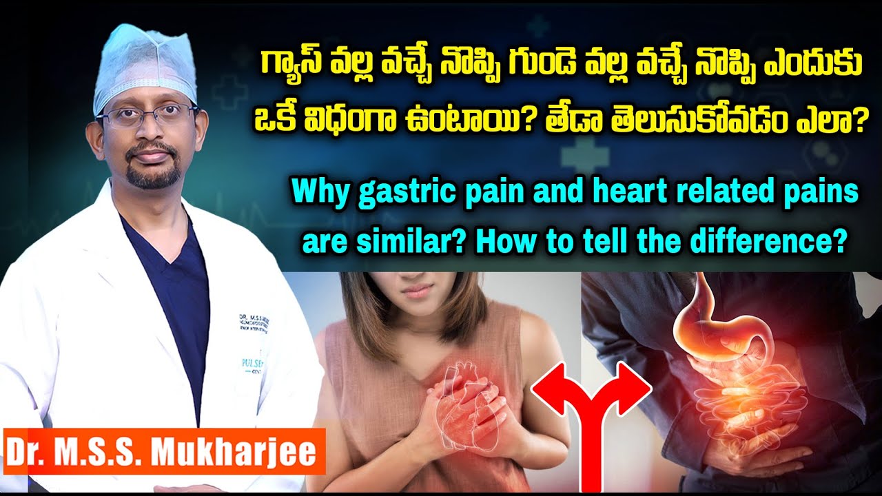 గ్యాస్ వల్ల వచ్చే నొప్పి గుండె వల్ల వచ్చే నొప్పి ఎందుకు ఒకే విధంగా ఉంటాయి? తేడా తెలుసుకోవడం ఎలా?