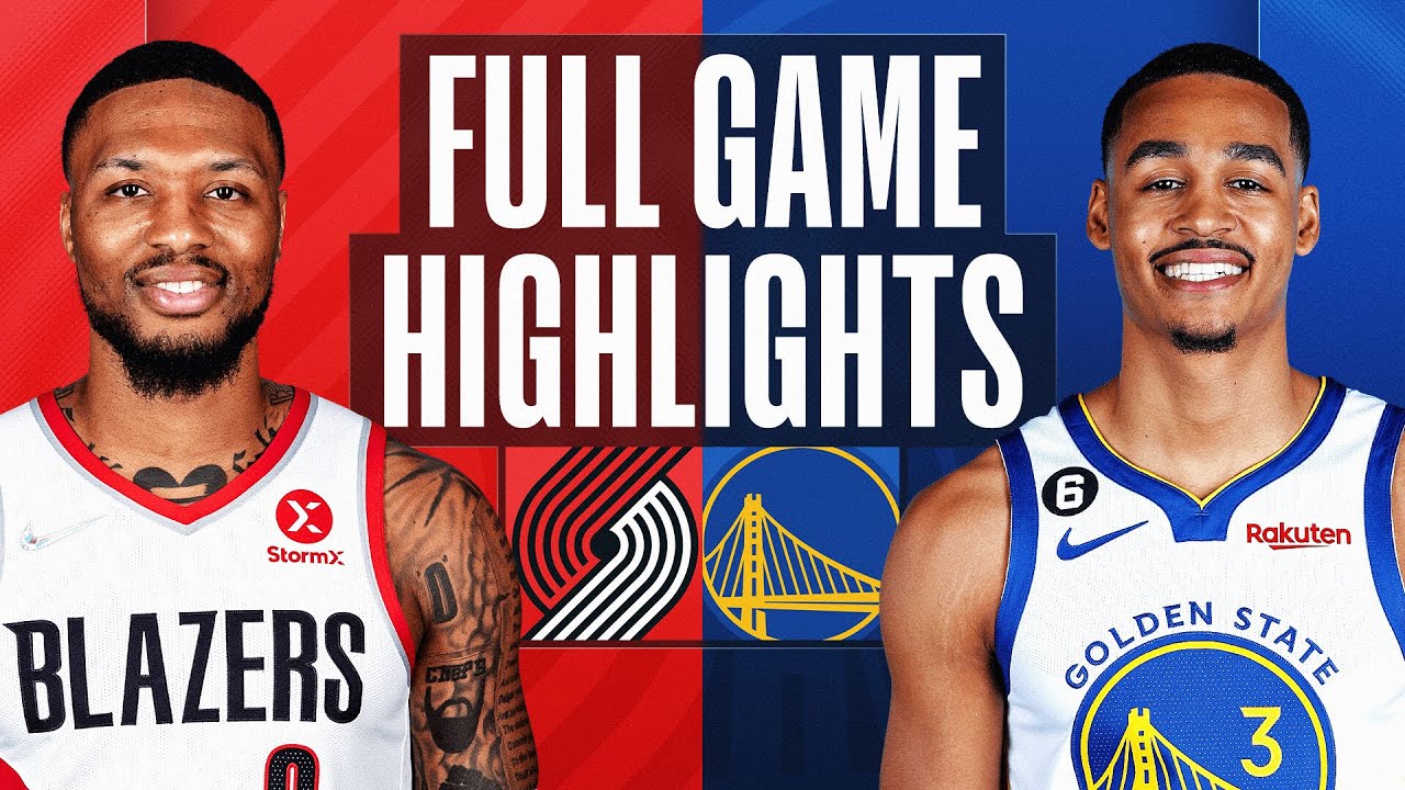 TRAIL BLAZERS at WARRIORS FULL GAME HIGHLIGHTS December 30, 2022