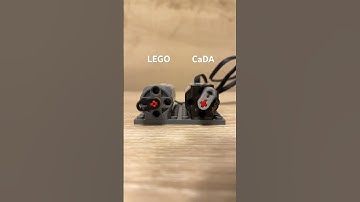 CaDA M-Motor Vs LEGO PF M-Motor: Speed Comparison