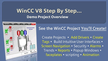 WinCC v8.0 Step By Step 1: The Demo Project You