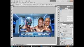 How To Create WWE SmackDown 2015 Match Card + PSD