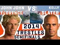 Kelly Slater VS John John Florence - Semifinals 2014 Hurley Pro @ Trestles | WSL REWIND