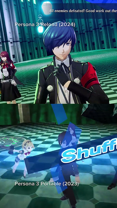 Persona 3 Reload vs Portable | Which looks better?