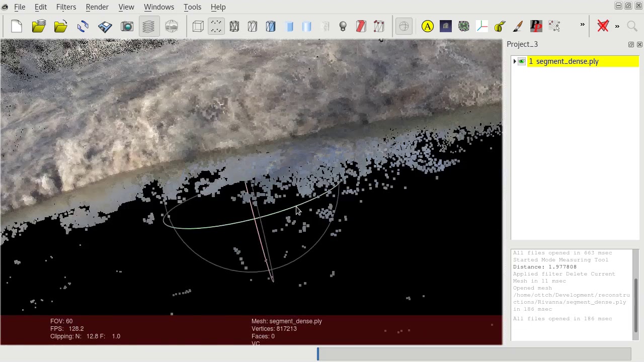 Dense Pointcloud SFM