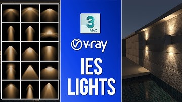 3ds max | VRay IES light tutorial