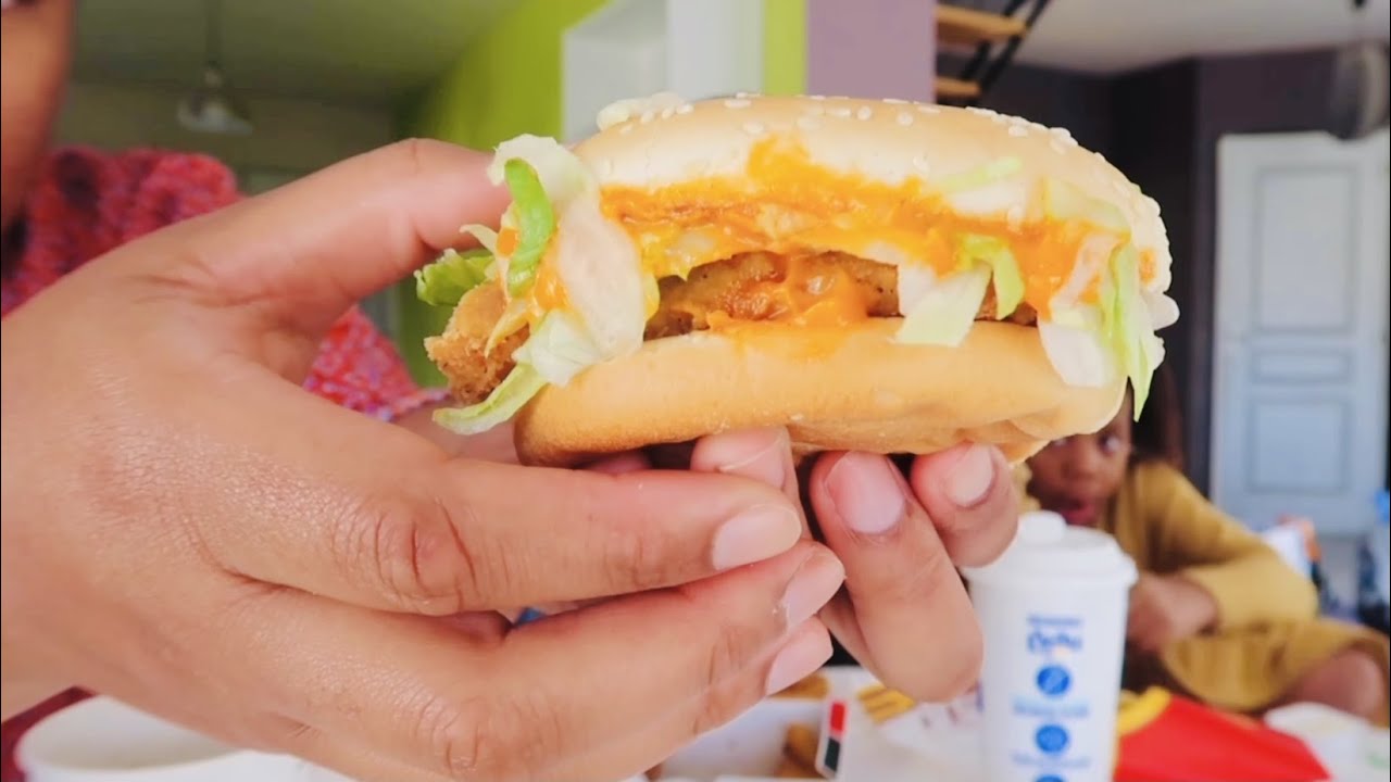MCDONALDS NEW SPICY CHICKEN MUKBANG | c’est le chaos