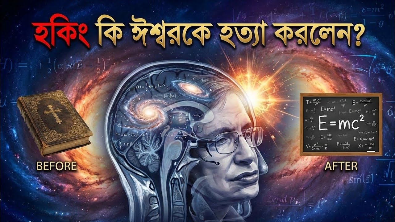 🆘হকিং এর তত্ত্ব কি ঈশ্বর কে অস্বীকার করে? | Quantum Physics সৃষ্টির আসল রহস্য?|Science Vision Bangla
