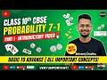 Probability Class 10: Ek Video Mein Saare Concepts! 🔥 Part 1 | CBSE/NCERT Solutions