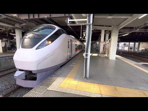 E657系　常磐線特急ひたち8号品川行き　水戸駅　発車