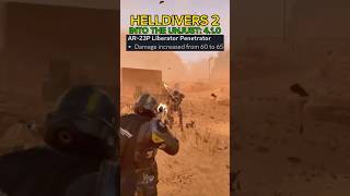 AR-23P Liberator Penetrator BUFF After Patch 4.1.0 - Helldivers 2