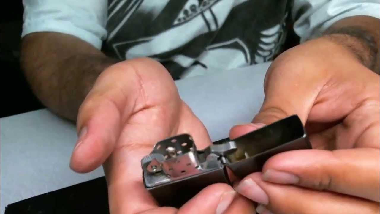 Zippo (windproof) When / How to Trim the Wick YouTube