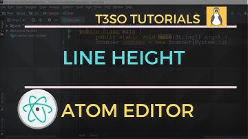 How to Change Line Height in Atom Editor