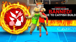 This CATFISH 2 WAY FINISHER BUILD needs BANNED in NBA 2K22.. Best Build 2k22