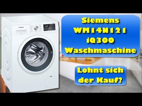 siemens-iq300-waschmaschine-kaufen-oder-nicht?-siemens-wm14n121-iq300-waschmaschine-test