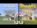 How To Download &amp; Install Shaders in Minecraft PC 1.21.5