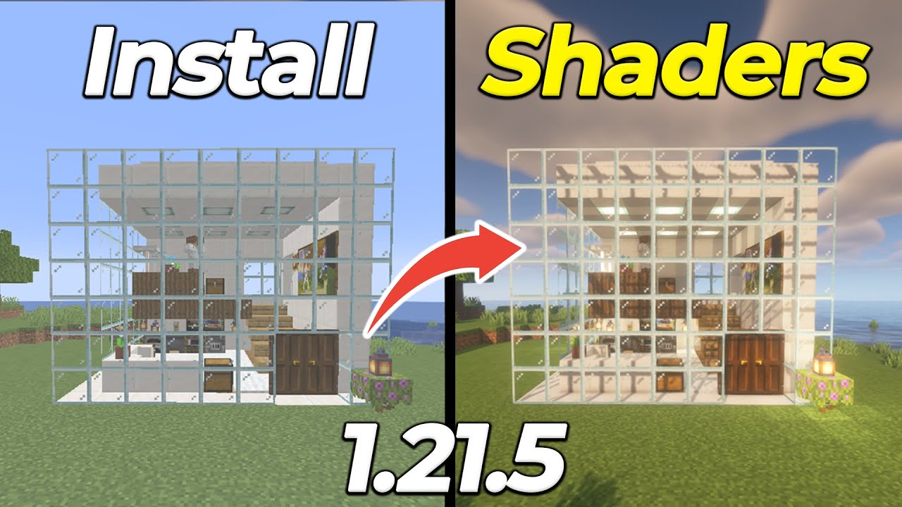 How To Download & Install Shaders in Minecraft PC 1.21.5 - YouTube