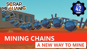 Mining Chains Showcase - Scrap Mechanic