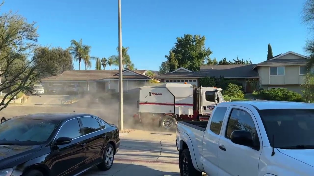 Exciting Update, Street Sweeper Drove By My House, We Survived The Excitement, Did You?