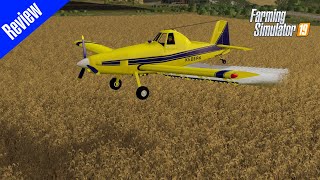FLYING IN FARM SIM!?!?!  AT-602 Crop Duster by Perma's Modding - Mod Review - FS19 screenshot 5