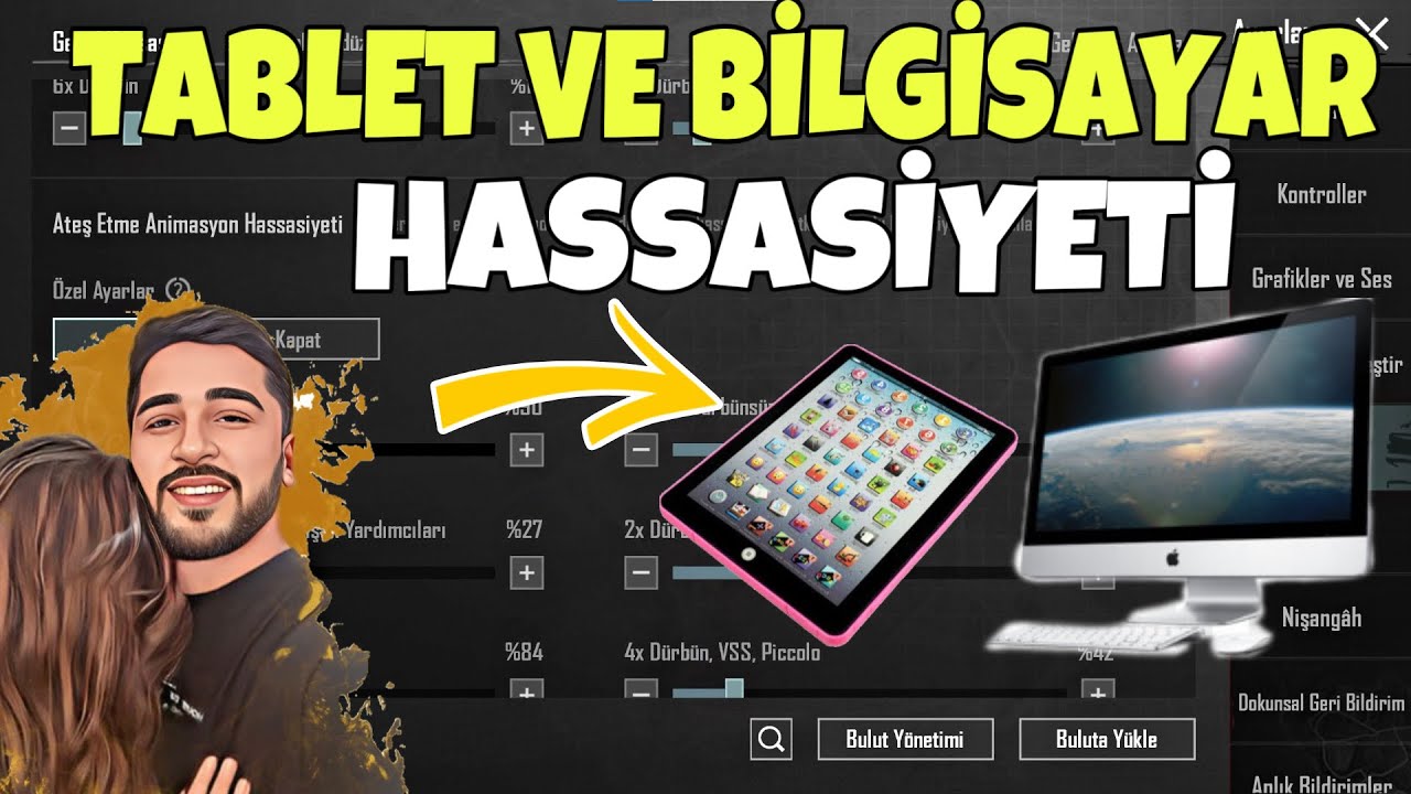 TABLET VE PC HASSASİYETLERİMİZİ DEĞİŞTİRİP OYNADIK, ÇOK KOMİK ANLAR YAŞANDI!