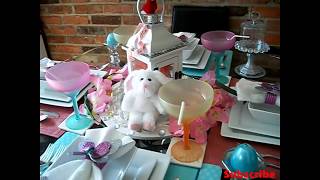 DECORATE WITH ME ll EASTER TABLESCAPE ll