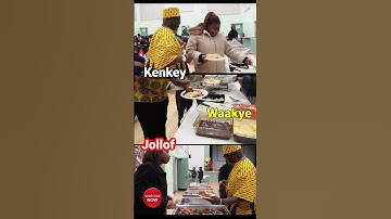 How Ghanaians Party In UK on Independence Day 🇬🇧🇬🇧 #kenkey #waakye #jollofrice #shorts