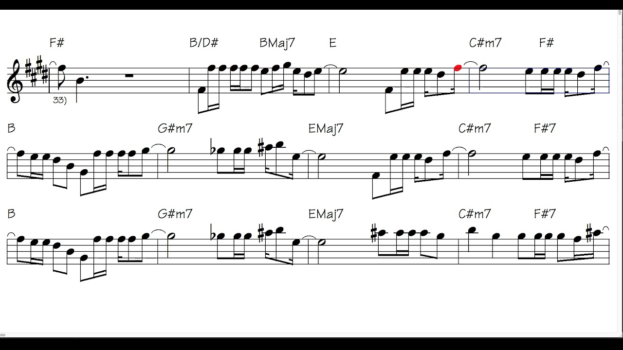 Se adesso te ne vai - Sax tenore - M. Di Cataldo