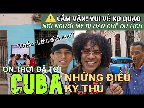 Video: Những Điều Người Mỹ Đi Du Lịch Cuba Cần Biết