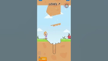 slice the bridge Game level 7 #youtubeshorts  #gaming @DropGameplay228 @gaming